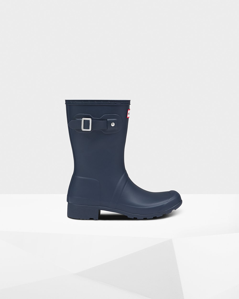 Botas de Lluvia Cortas Hunter Mujer - Original Tour Foldable - Azul Marino - HEMCNJQ-19